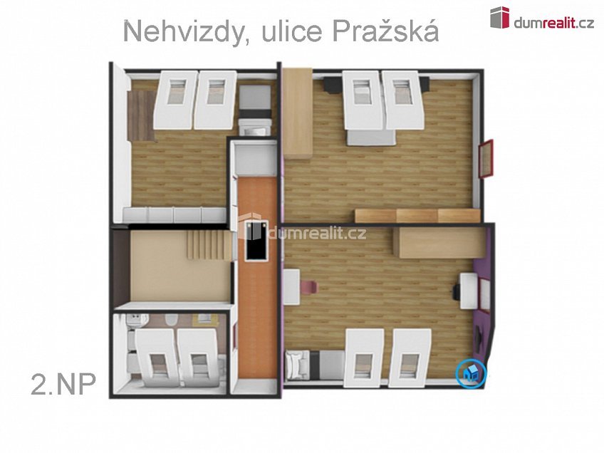 Prodej bytu 5+kk 141 m^2 Pražská, Nehvizdy 