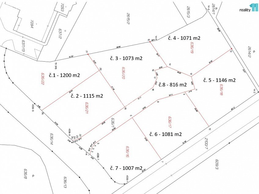 Prodej  stavebního pozemku 7310 m^2 Robinson, Písek 