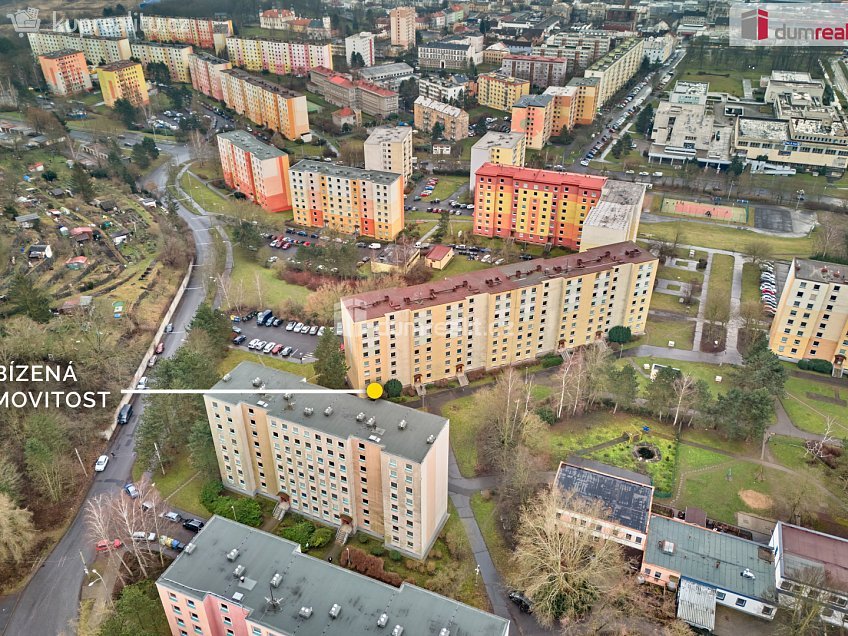 Prodej bytu 3+1 78 m^2 Žežická, Ústí nad Labem 