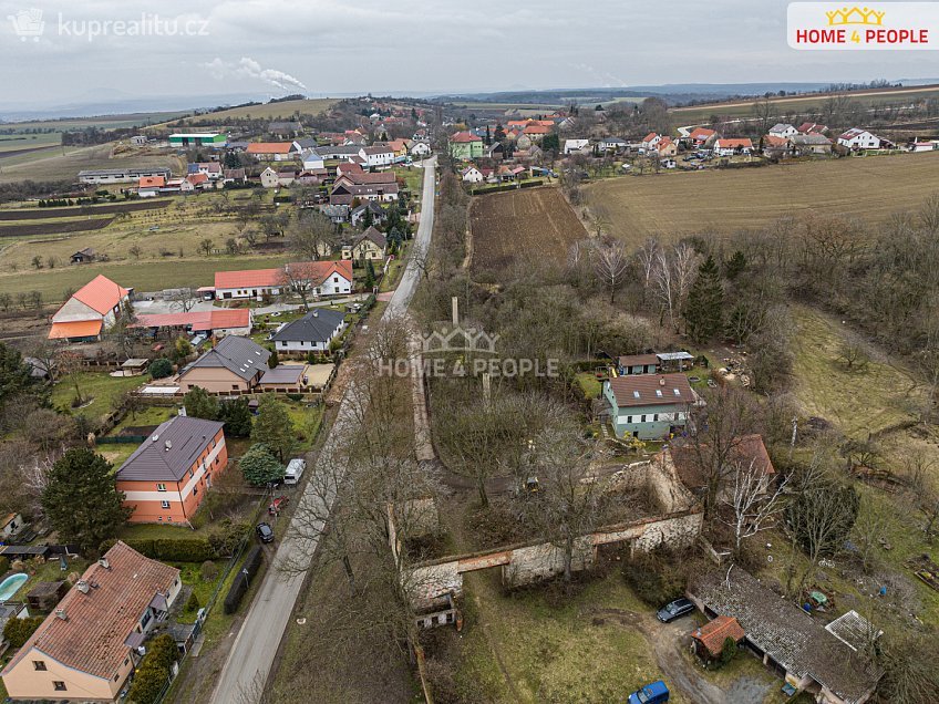 Prodej  stavebního pozemku 1428 m^2 Vysoká, Vysoká 