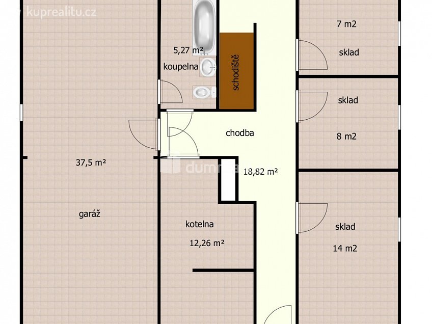 Prodej  rodinného domu 180 m^2 Vřesová, Mělník 