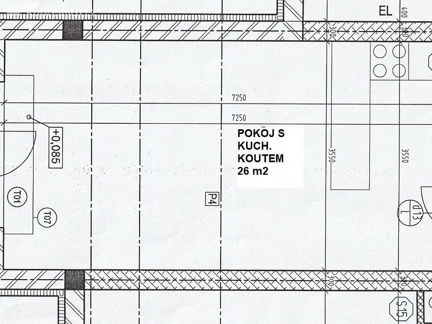 Prodej bytu 1+kk 49 m^2 Kakosova, Praha 5 15000