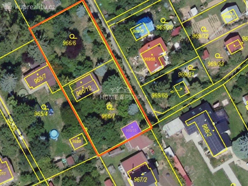 Prodej  stavebního pozemku 1092 m^2 Štičkova, Praha-Velká Chuchle 