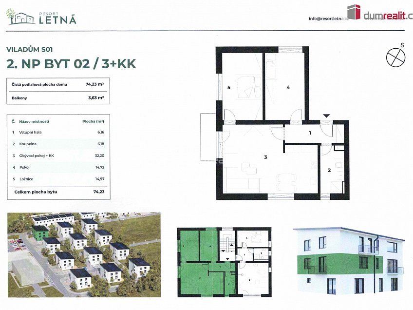 Prodej bytu 3+kk 74 m^2 Závodu míru, Karlovy Vary 