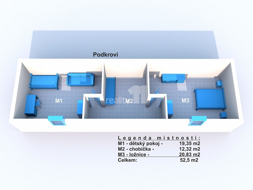 Prodej  rodinného domu 105 m^2 Krakovany, Krakovany 