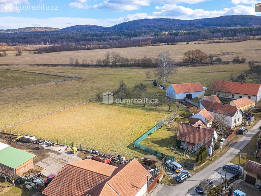 Prodej  stavebního pozemku 2049 m^2 Osov, Osov 