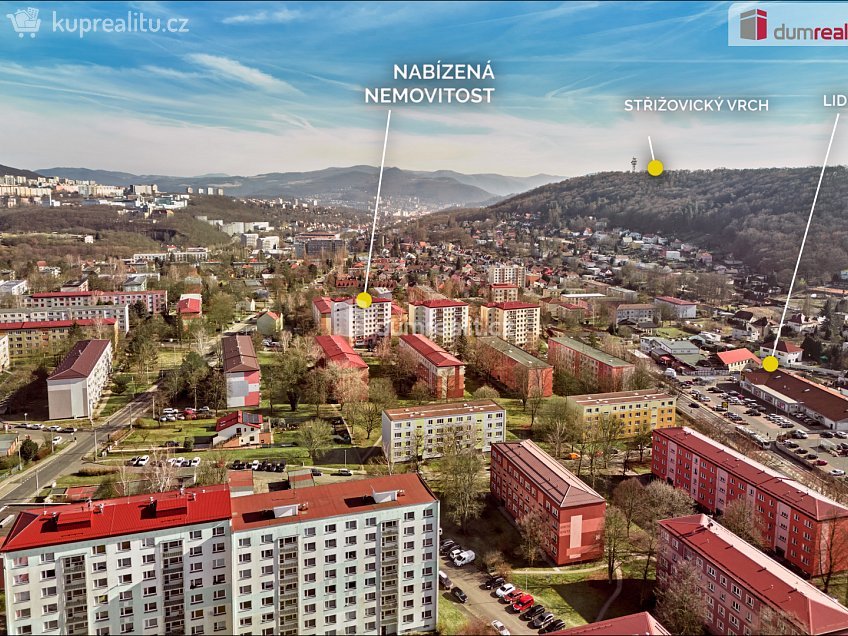 Prodej bytu 1+kk 31 m^2 Dukelských hrdinů, Ústí nad Labem 