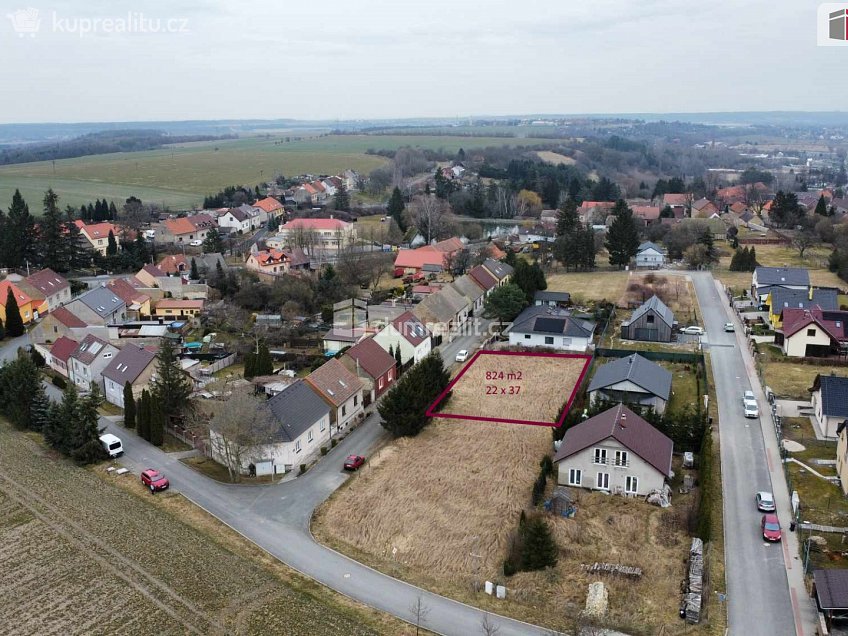 Prodej  stavebního pozemku 824 m^2 Za Školou, Rynholec 